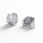 Earrings | Riley Hoop | Silver