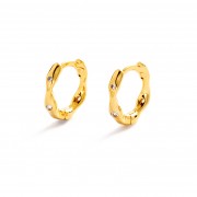 Earrings | June Huggie | Gold Earrings | June Huggie | Gold