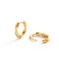 Earrings | June Huggie | Gold Earrings | June Huggie | Gold
