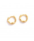 Earrings | June Huggie | Gold Earrings | June Huggie | Gold
