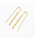 Earrings | Adele Thread | Gold