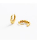 Earrings | Marley Huggie | Gold