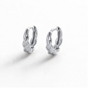 Earrings | Marley Huggie | Silver