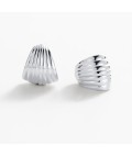 Earrings | Sasha Hoop | Medium | Silver