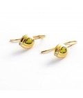 Earrings | Olive | Gold