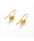 Earrings | Olive | Gold