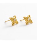 Earrings | Faye Stud | Gold