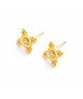 Earrings | Faye Stud | Gold