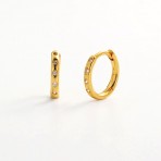 Earrings | Talia Huggie | Gold Earrings | Talia Huggie | Gold
