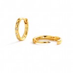Earrings | Talia Huggie | Gold Earrings | Talia Huggie | Gold