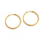 Earrings | Lily Hoop Large | Gold