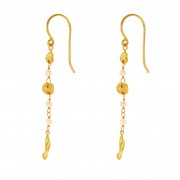 Earrings | Charlotte Thread Earring | Pearl Earrings | Charlotte Thread Earring | Pearl