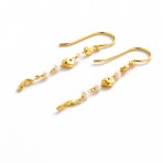 Earrings | Charlotte Thread Earring | Pearl Earrings | Charlotte Thread Earring | Pearl