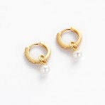 Earrings | Scarlette Hoop | Gold