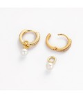 Earrings | Scarlette Hoop | Gold