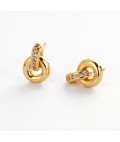 Earrings | Elle Stud | Gold