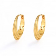 Earrings | Marley Hoop | Medium | Gold