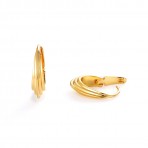 Earrings | Marley Hoop | Medium | Gold
