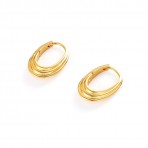 Earrings | Marley Hoop | Medium | Gold