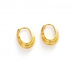 Earrings | Marley Hoop | Medium | Gold