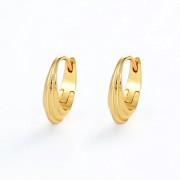 Earrings | Marley Hoop | Small | Gold