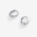 Earrings | Marley Hoop | Small | Silver