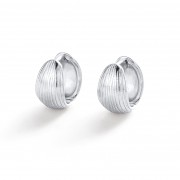 Earrings | Gia Hoop | Silver Earrings | Gia Hoop | Silver