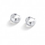 Earrings | Gia Hoop | Silver