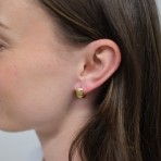 Earrings | Gia Hoop | Silver