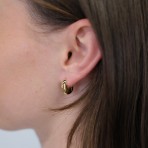 Earrings | Carrie Hoop | Gold