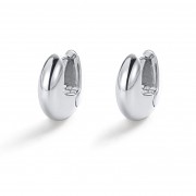 Earrings | Carrie Hoop | Silver