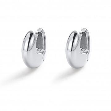 Earrings | Carrie Hoop | Silver Earrings | Carrie Hoop | Silver