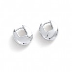 Earrings | Carrie Hoop | Silver Earrings | Carrie Hoop | Silver