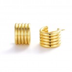 Earrings | Jade Hoop | Gold Earrings | Jade Hoop | Gold
