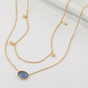Necklace | Danielle | Lolite | Gold