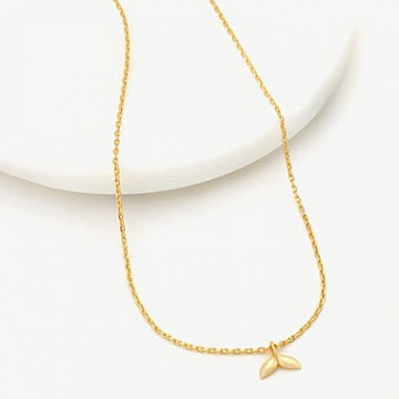 Mini Necklace | Ocean | Gold