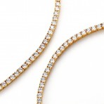 Necklace | Dani Tennis Necklace | Gold Necklace | Dani Tennis Necklace | Gold