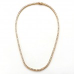 Necklace | Dani Tennis Necklace | Gold Necklace | Dani Tennis Necklace | Gold