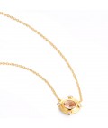 Necklace | Chloe | Morganite | Gold Necklace | Chloe | Morganite | Gold