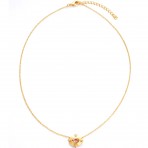 Necklace | Chloe | Morganite | Gold