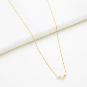 Necklace | Mini Pearl | Gold