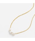 Necklace | Mini Pearl | Gold