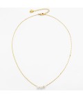Necklace | Mini Pearl | Gold