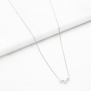 Necklace | Mini Pearl | Silver