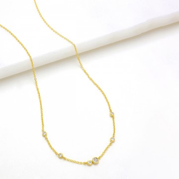 Mini Necklace | Amy | Gold