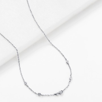 Mini Necklace | Amy | Silver