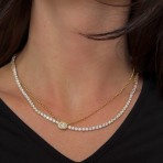 Necklace | Zoe | Gold Necklace | Zoe | Gold