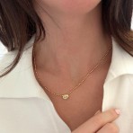 Necklace | Zoe | Gold Necklace | Zoe | Gold