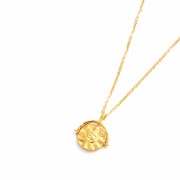 Necklace | Luna Pendant Necklace | Gold Necklace | Luna Pendant Necklace | Gold