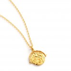 Necklace | Luna Pendant Necklace | Gold Necklace | Luna Pendant Necklace | Gold